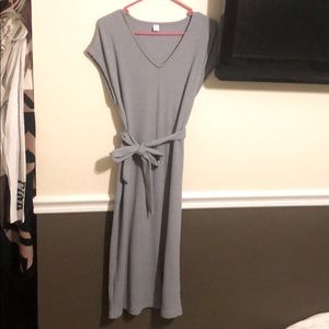 Long sleeveless dress from Old Navy.